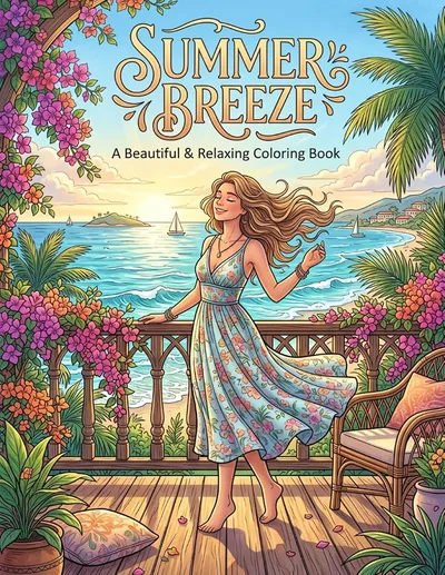 Cover of Summer Breeze, by The New Ark Studio. Adults & teens.